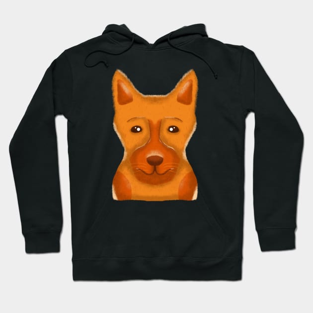 Belgian Malinois dog Hoodie by Dzulhan